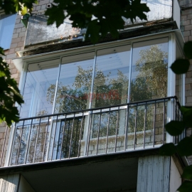 Финская система остекления балконов - Пример 10