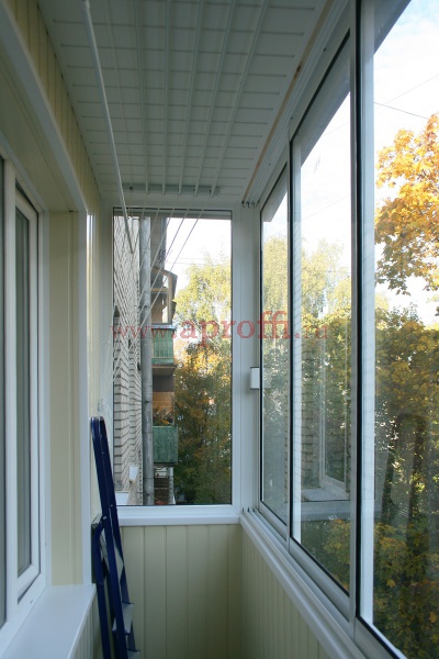 Финская система остекления балконов - Пример 9