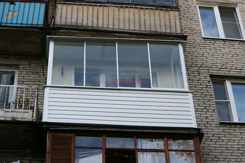 Финская система остекления балконов - Пример 9