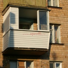 Финская система остекления балконов - Пример 12
