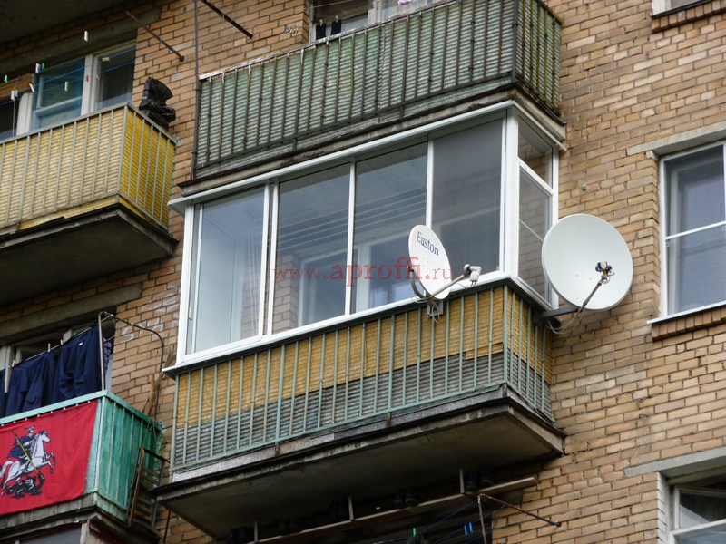 Финская система остекления балконов - Пример 21